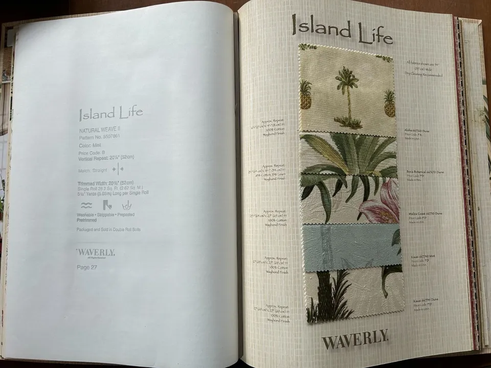 Island Life Wallpaper Samples