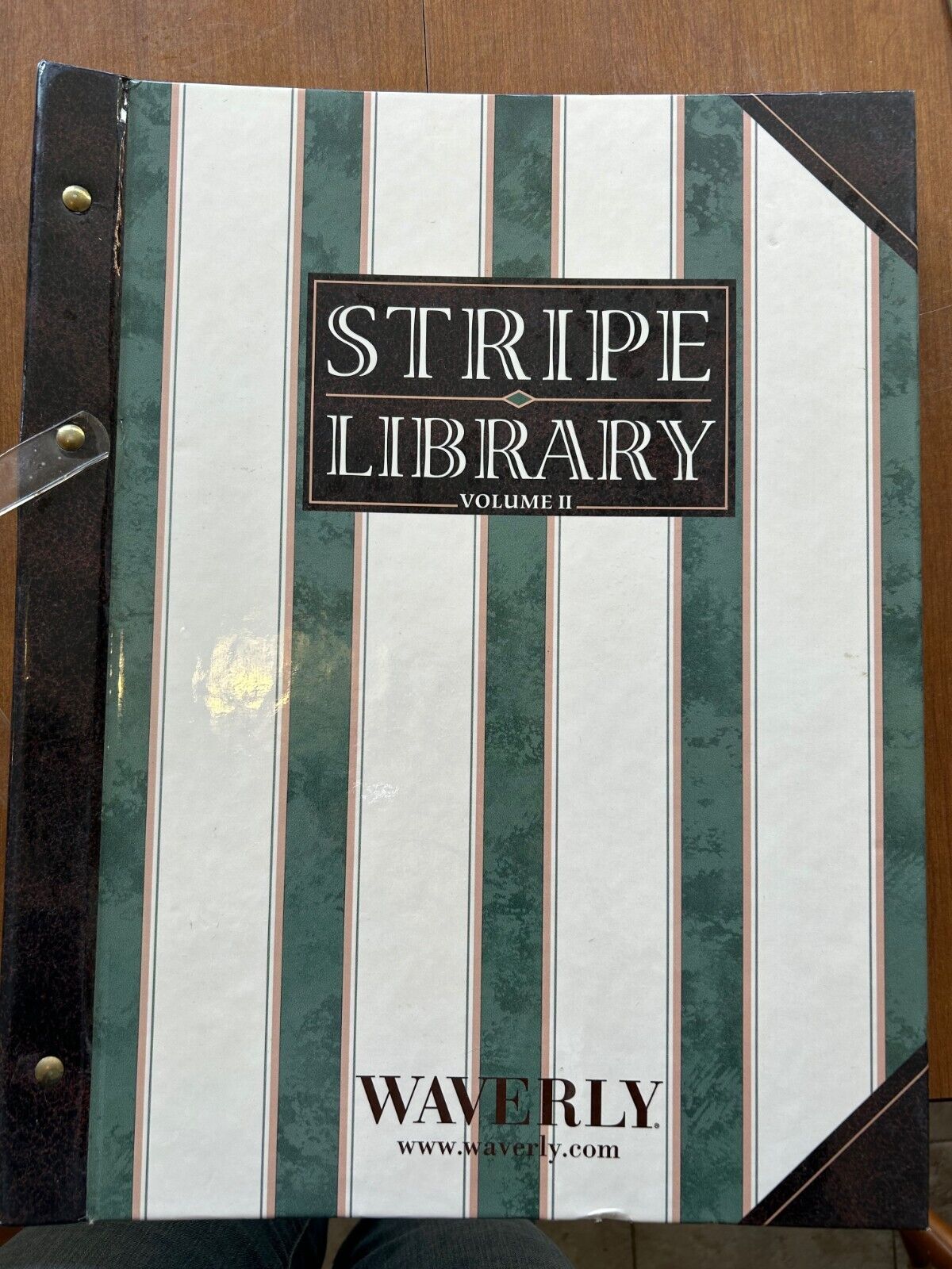Stripe Library Volume 2 Wallpaper Sample Book