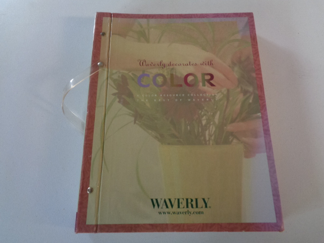 Waverly Decorates with Color Wallpaper Sample Book