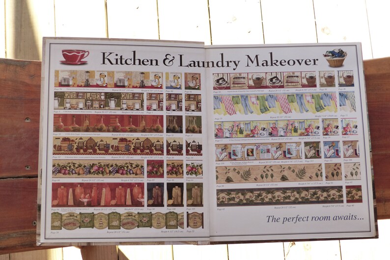 Kitchen and Laundry Makeover Wallpaper Samples